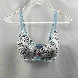 Adore Me Lot Of 2 34DDD Bras Multi-color Balconette Floral & Pink